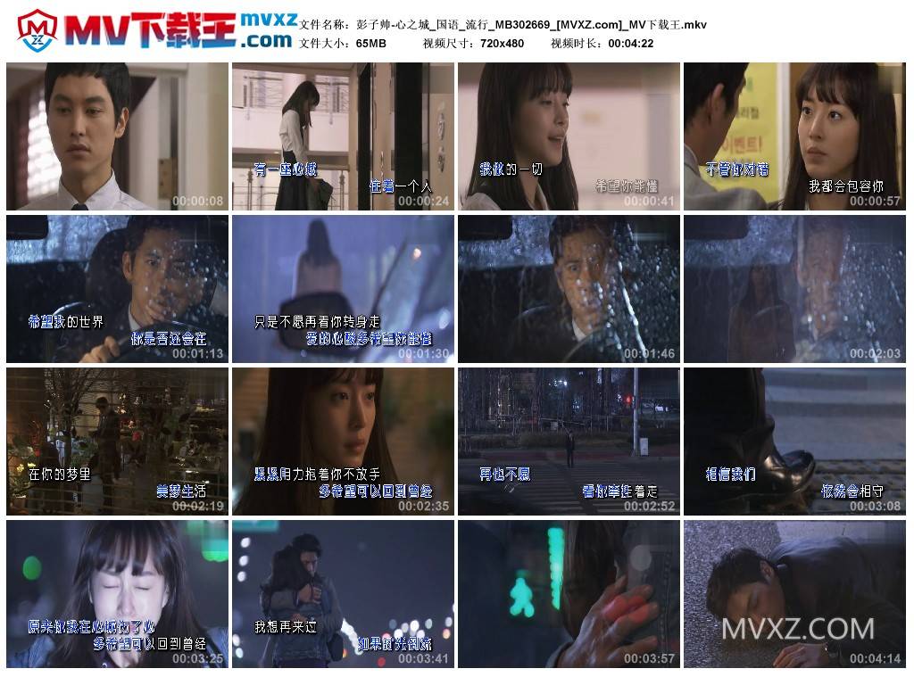 彭子帅-心之城_国语_流行_MB302669